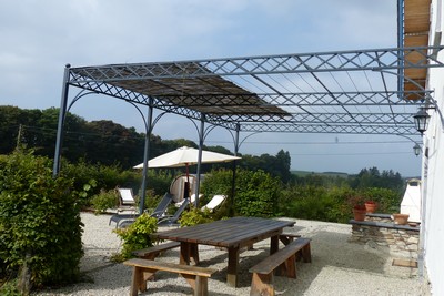 Terrasse - Gîte - La Héronnière