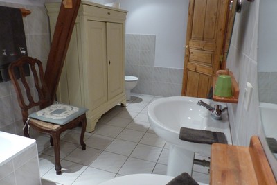 Salle de bain - Gîte - La Héronnière